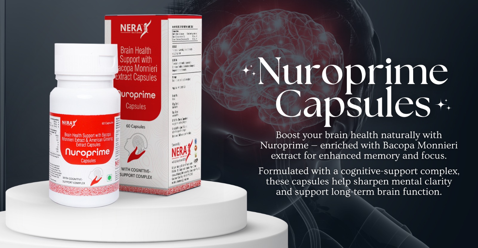 Nuroprime Capsules: Unlock Mental Clarity & Brain Vitality the Ayurvedic Way