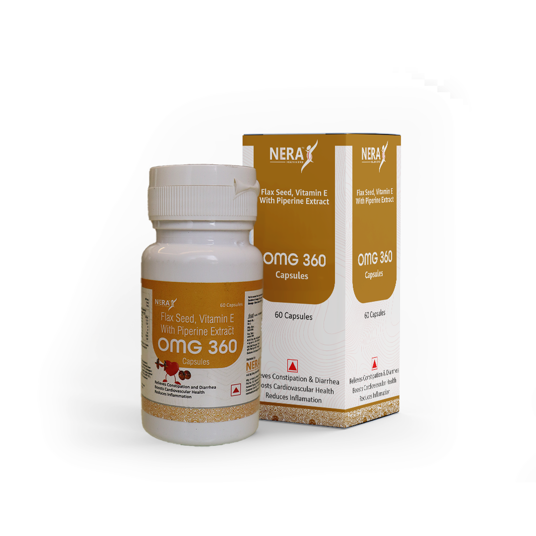 OMG-360 – Plant-Based Omega-3 Capsules for Heart, Brain & Joint Health